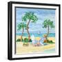 Whimsy Bay Chairs I-Paul Brent-Framed Art Print