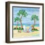 Whimsy Bay Chairs I-Paul Brent-Framed Art Print