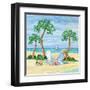 Whimsy Bay Chairs I-Paul Brent-Framed Art Print