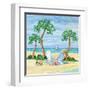 Whimsy Bay Chairs I-Paul Brent-Framed Art Print