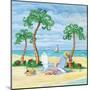 Whimsy Bay Chairs I-Paul Brent-Mounted Art Print
