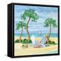 Whimsy Bay Chairs I-Paul Brent-Framed Stretched Canvas