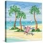 Whimsy Bay Chairs II-Paul Brent-Stretched Canvas