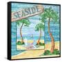 Whimsy Bay Collage I-Paul Brent-Framed Stretched Canvas