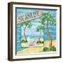 Whimsy Bay Collage I-Paul Brent-Framed Art Print