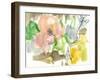 Whimsy in the Garden II-Jennifer Goldberger-Framed Art Print