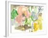 Whimsy in the Garden II-Jennifer Goldberger-Framed Art Print