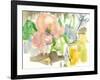 Whimsy in the Garden II-Jennifer Goldberger-Framed Art Print