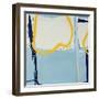 Whip it Blue-Sydney Edmunds-Framed Giclee Print