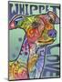 Whippet Love-Dean Russo-Mounted Giclee Print