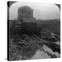 Whippet Tank on a Muddy Battlefield, Morcourt, France, World War I, 1918-null-Stretched Canvas