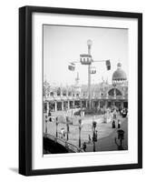 Whirl of the Whirl, Luna Park, Coney Island, N.Y.-null-Framed Photo