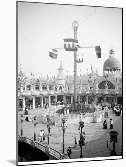 Whirl of the Whirl, Luna Park, Coney Island, N.Y.-null-Mounted Photo