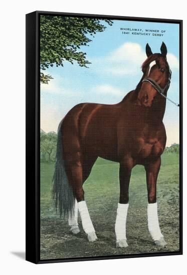 Whirlaway, Kentucky Derby Winner-null-Framed Stretched Canvas