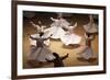 Whirling Dervishes at the Dervishes Festival, Konya, Central Anatolia, Turkey, Asia Minor, Eurasia-Bruno Morandi-Framed Photographic Print