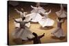 Whirling Dervishes at the Dervishes Festival, Konya, Central Anatolia, Turkey, Asia Minor, Eurasia-Bruno Morandi-Stretched Canvas