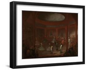 Whirling Dervishes, c.1730-Jean Baptiste Vanmour-Framed Giclee Print