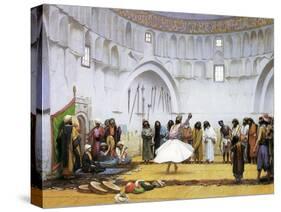 Whirling Dervishes, c.1895-Jean Leon Gerome-Stretched Canvas