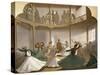 Whirling Dervishes, Ca 1870-Henri De Montaut-Stretched Canvas