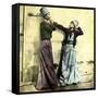 Whirling Dervishes in Cairo (Egypt)-Leon, Levy et Fils-Framed Stretched Canvas