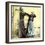 Whirling Dervishes in Cairo (Egypt)-Leon, Levy et Fils-Framed Photographic Print