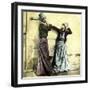 Whirling Dervishes in Cairo (Egypt)-Leon, Levy et Fils-Framed Photographic Print