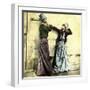 Whirling Dervishes in Cairo (Egypt)-Leon, Levy et Fils-Framed Photographic Print