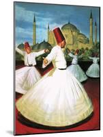 Whirling Dervishes-Robert Brook-Mounted Giclee Print