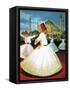 Whirling Dervishes-Robert Brook-Framed Stretched Canvas