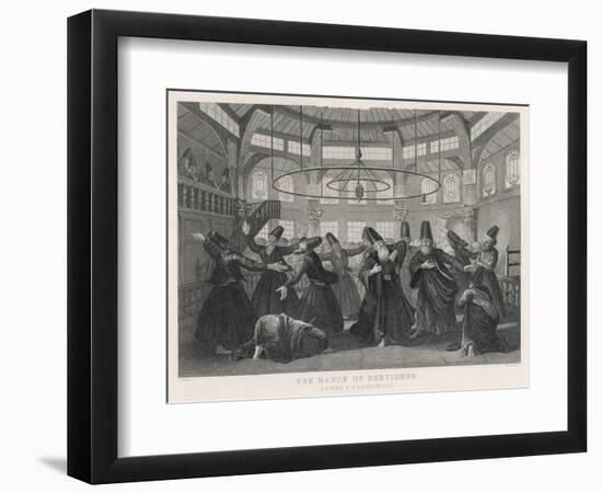 Whirling Islamic Dervishes-W. Forrest-Framed Art Print