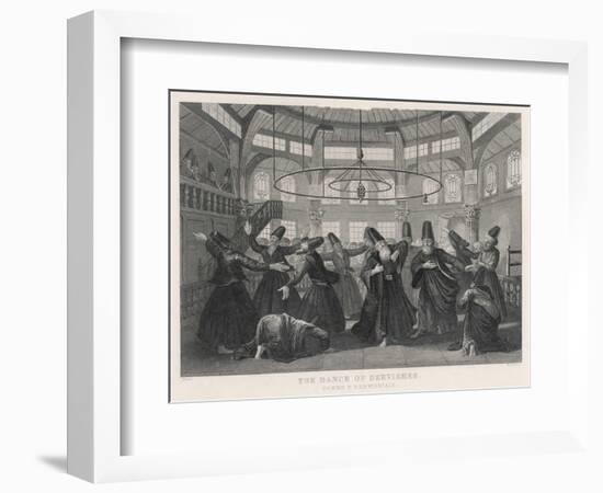 Whirling Islamic Dervishes-W. Forrest-Framed Art Print