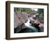 Whirling Water, White Mountains, New Hampshire-George Oze-Framed Photographic Print