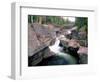 Whirling Water, White Mountains, New Hampshire-George Oze-Framed Photographic Print