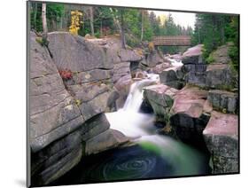 Whirling Water, White Mountains, New Hampshire-George Oze-Mounted Photographic Print