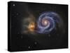Whirlpool Galaxy-Stocktrek Images-Stretched Canvas