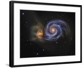 Whirlpool Galaxy-Stocktrek Images-Framed Photographic Print