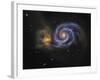 Whirlpool Galaxy-Stocktrek Images-Framed Photographic Print