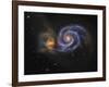 Whirlpool Galaxy-Stocktrek Images-Framed Photographic Print