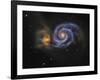 Whirlpool Galaxy-Stocktrek Images-Framed Photographic Print