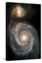 Whirlpool Galaxy-null-Stretched Canvas