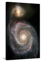 Whirlpool Galaxy-null-Stretched Canvas