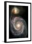 Whirlpool Galaxy-null-Framed Premium Photographic Print