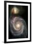 Whirlpool Galaxy-null-Framed Photographic Print