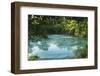 Whirlpool with Foam - Pollution on Surface, Trebizat River, Kravice Falls, Bosnia and Herzegovina-della Ferrera-Framed Photographic Print