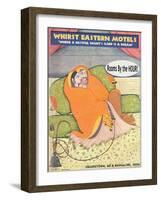 Whirst Eastern Motels: Where a Restful Night's Sleep is a Dream-null-Framed Art Print