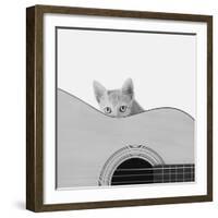 Whiskers and Strings-Jon Bertelli-Framed Photographic Print