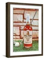 Whiskey and Putter, Retro-null-Framed Art Print