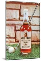 Whiskey and Putter, Retro-null-Mounted Art Print