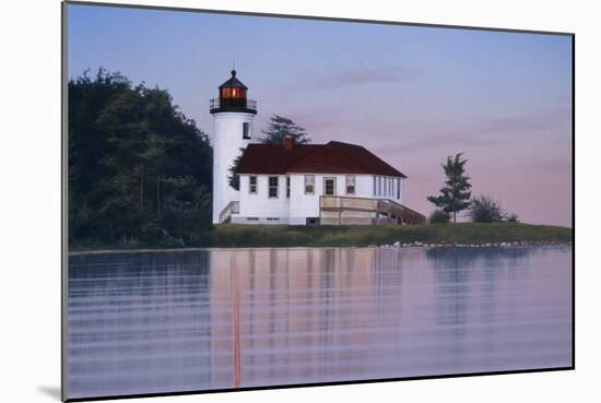 Whiskey Point Lighthouse-Rusty Frentner-Mounted Giclee Print