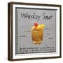 Whiskey Sour-Lauren Gibbons-Framed Art Print